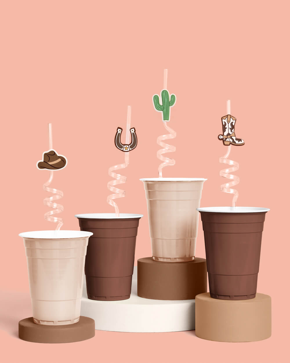 Saddle Up Straws - 16 Reusable Straws