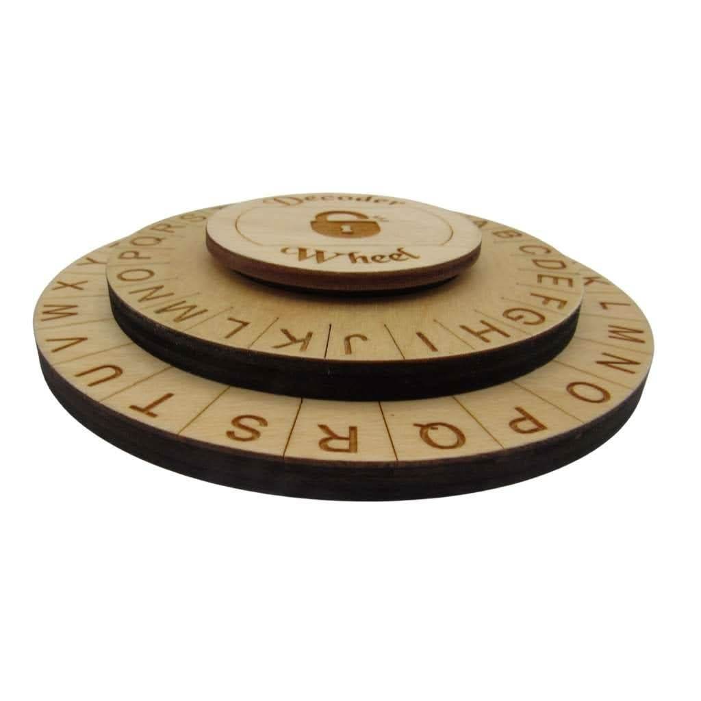 Secret Decoder Wheel For Kids | Escape Room Party Puzzle