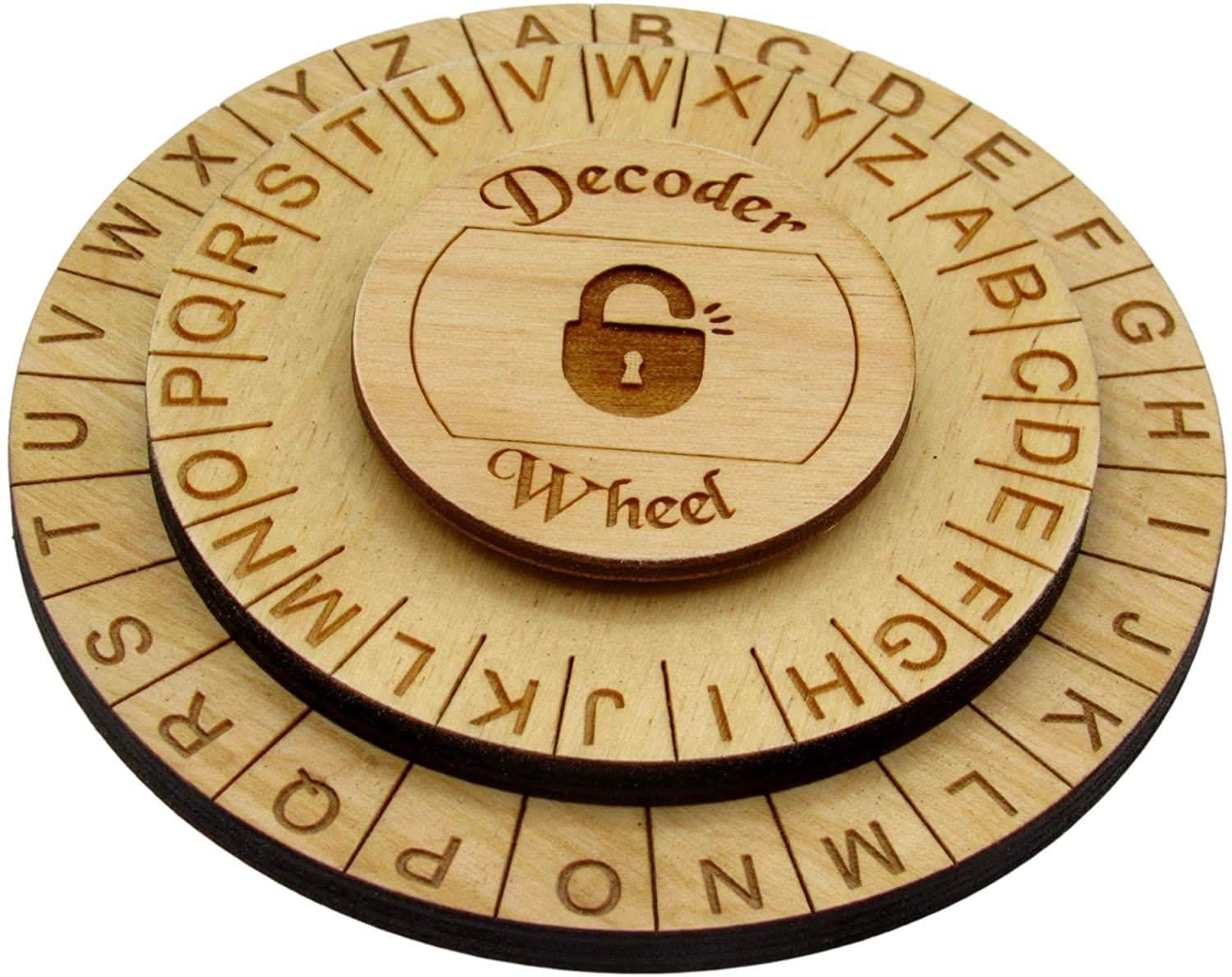 Secret Decoder Wheel For Kids | Escape Room Party Puzzle