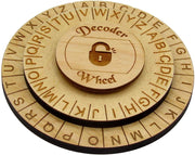 Secret Decoder Wheel For Kids | Escape Room Party Puzzle