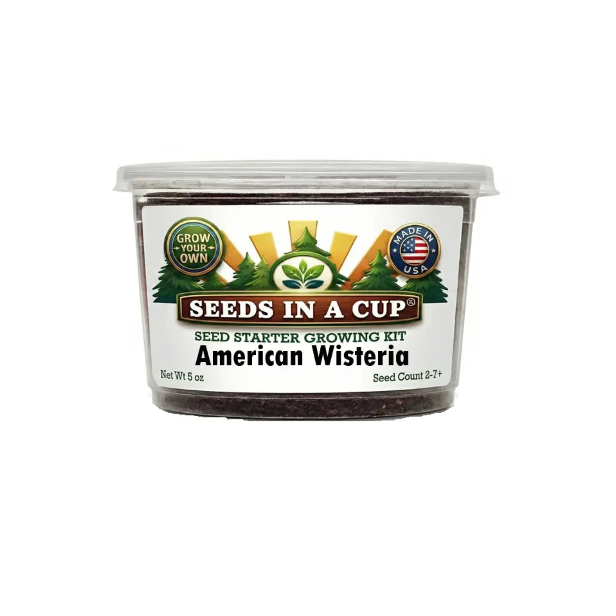 American Wisteria | Plant Seed Starter Grow Kit |