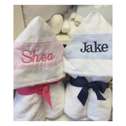 Seersucker Full Size Hooded Towel
