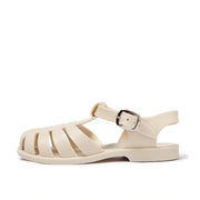 Toddler Jelly Sandals in Cream - Seger