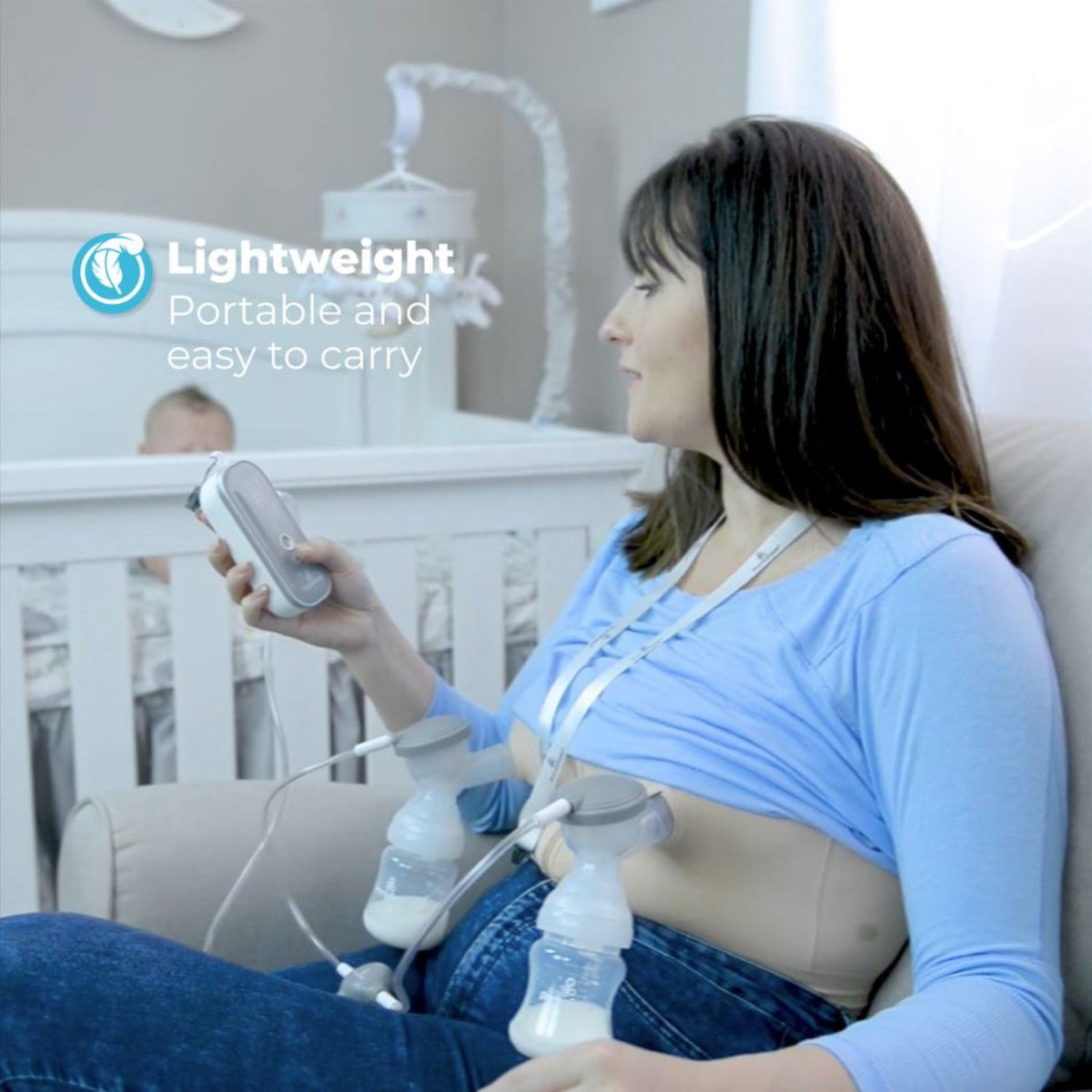 Portable Dual Electric Breast Pump – Special Edition |