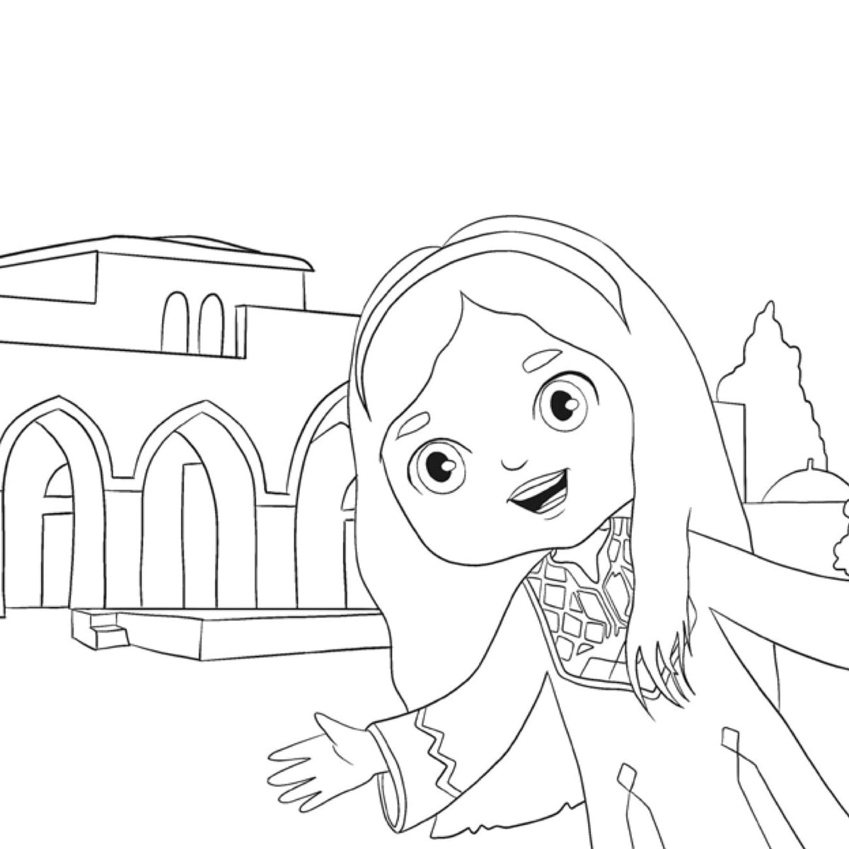 What Colour Is Your Mosque? Coloring Book - Islamic Children's Activity Book