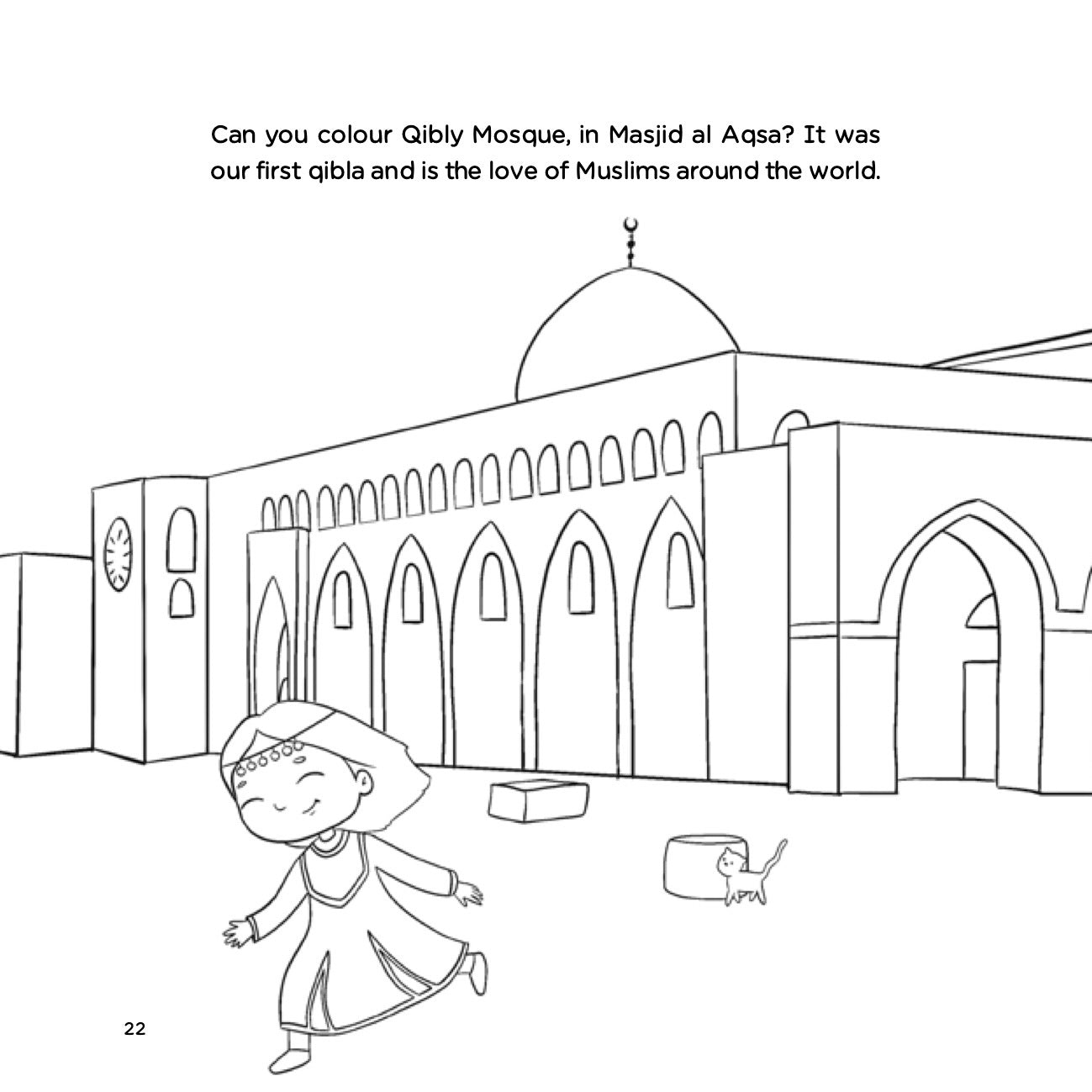 What Colour Is Your Mosque? Coloring Book - Islamic Children's Activity Book