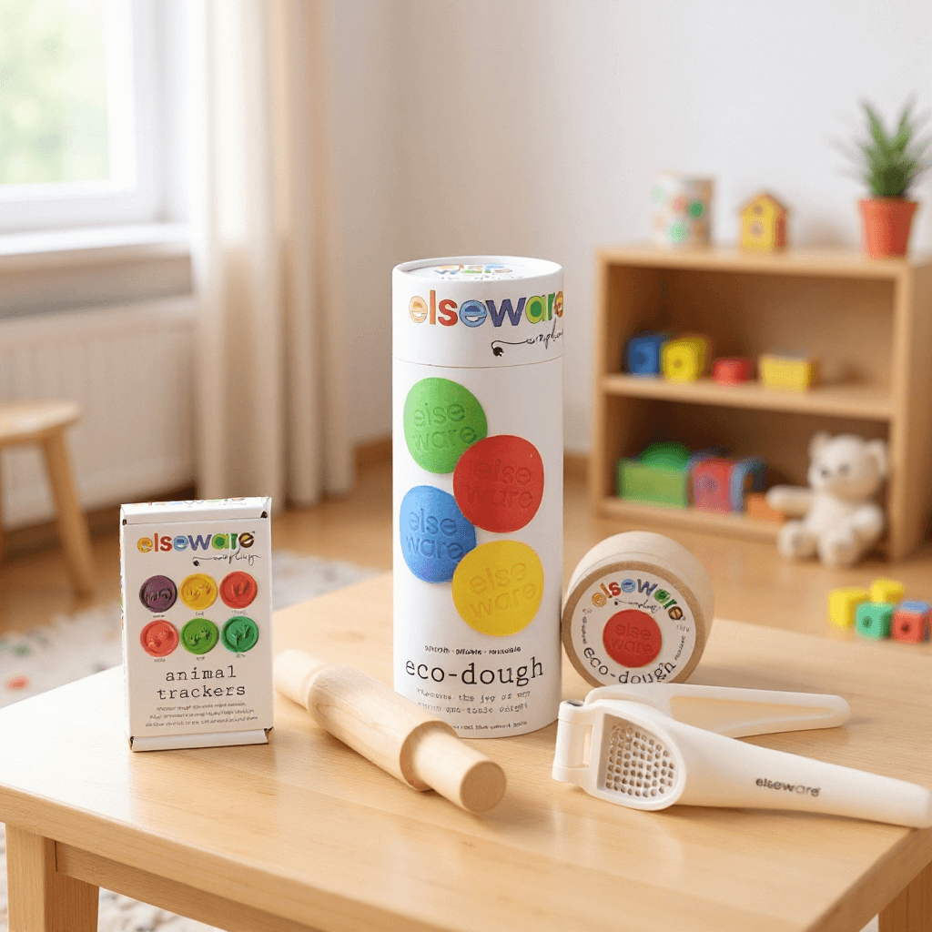 Sensory Play Bundle | Natural Eco-dough & Tools
