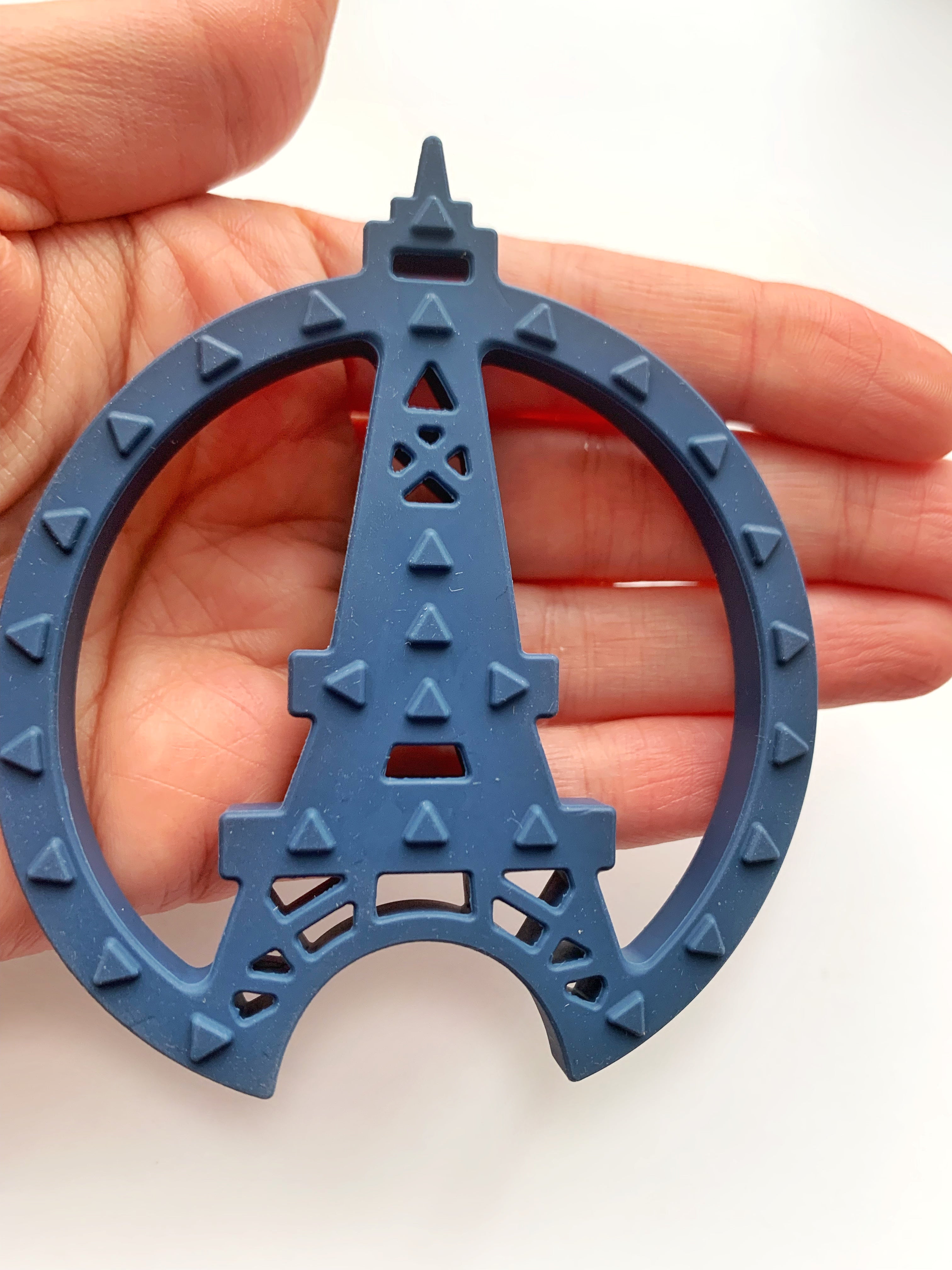 Paris Tower Sensory Chew Pendant For Kids 3+ |  Design