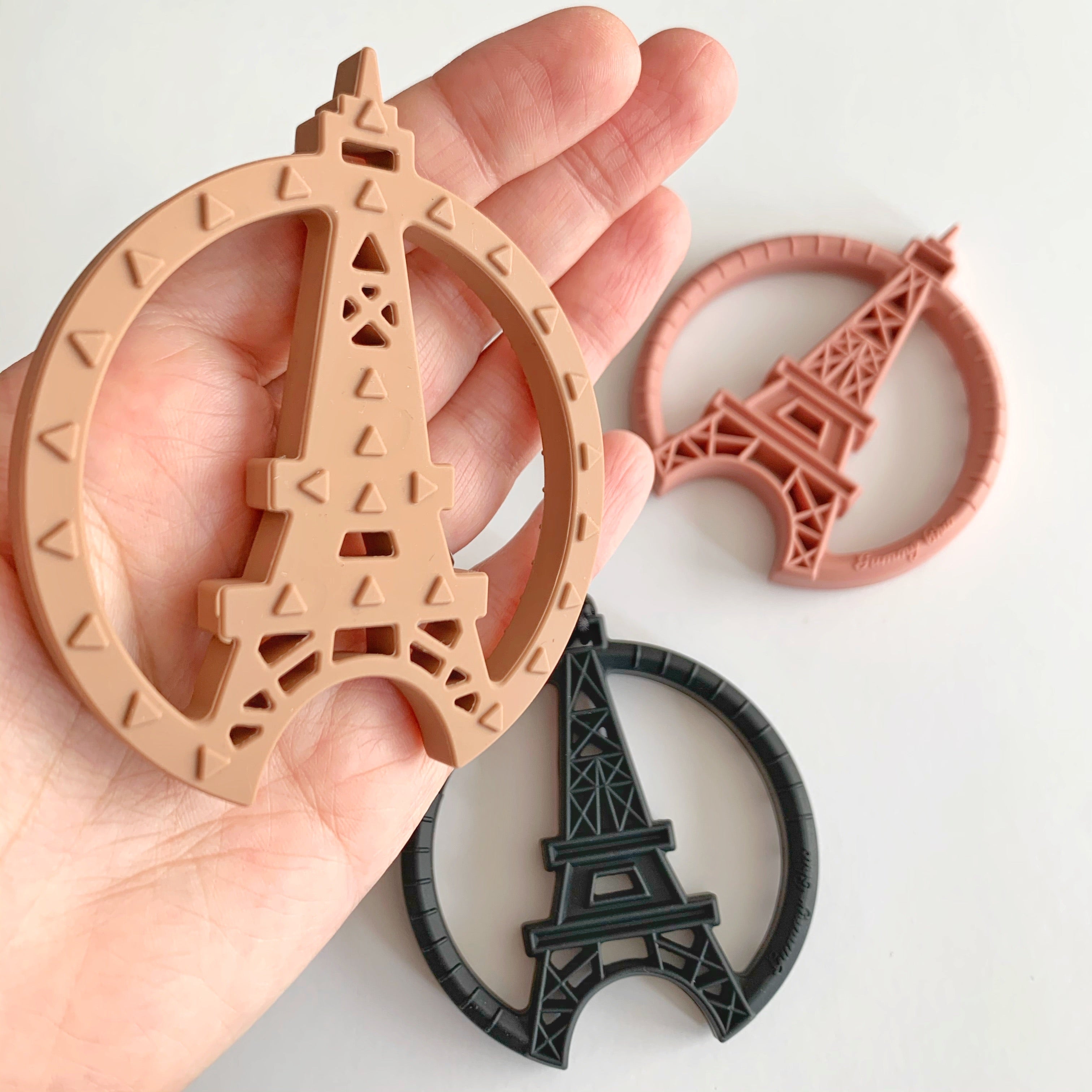 Paris Tower Sensory Chew Pendant For Kids 3+ |  Design