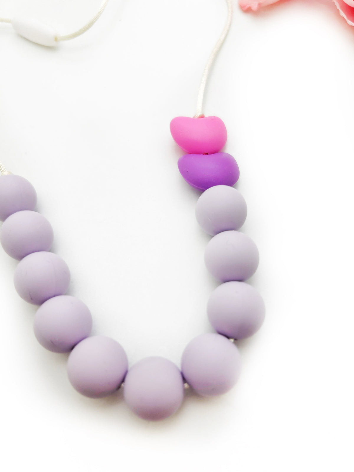 Heart Sensory Chew Necklace For Kids | Kids Chewable Jewelry