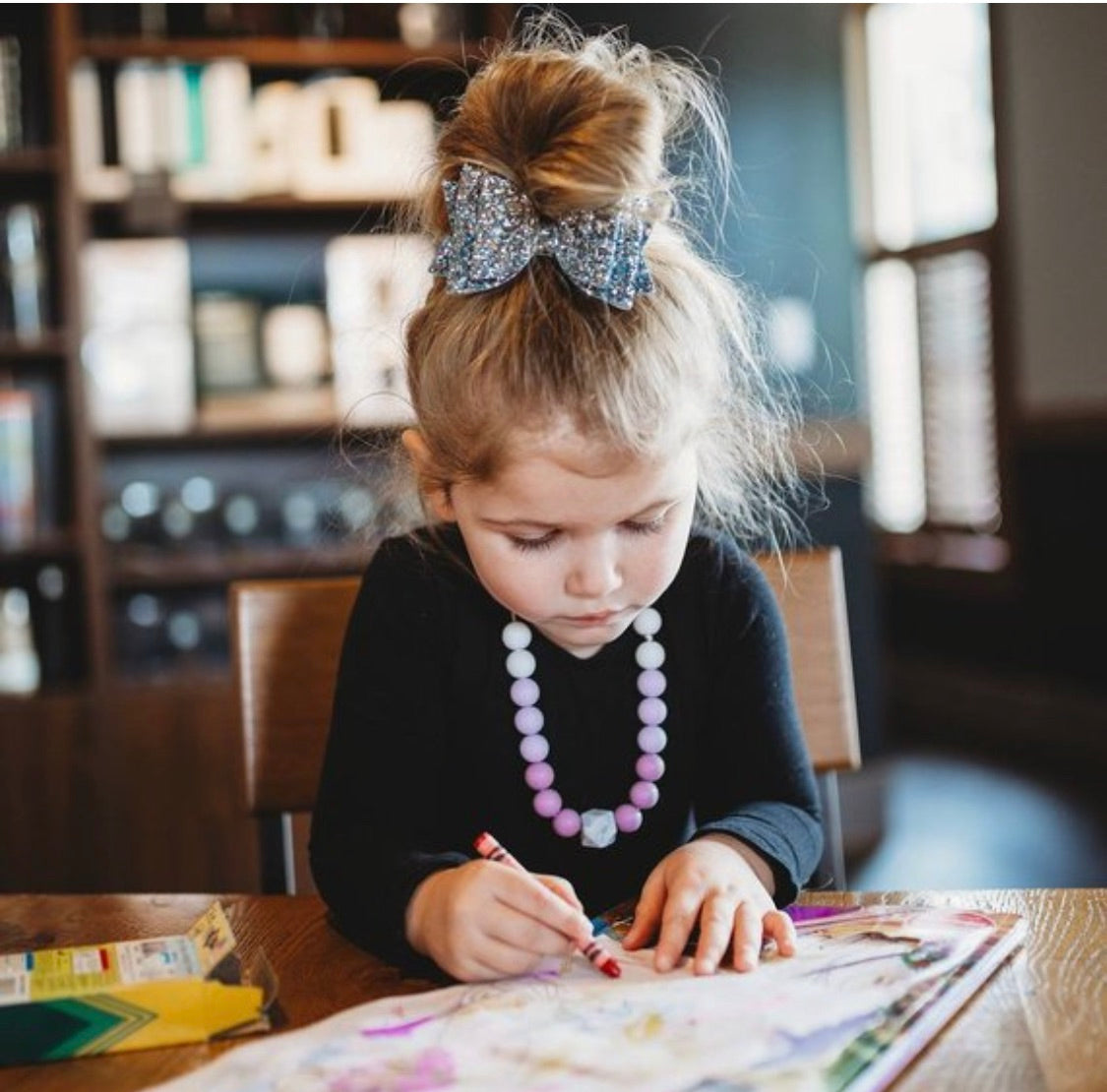 Safe Kids Sensory Chew Necklace | Mauve Oral Sensory Beads