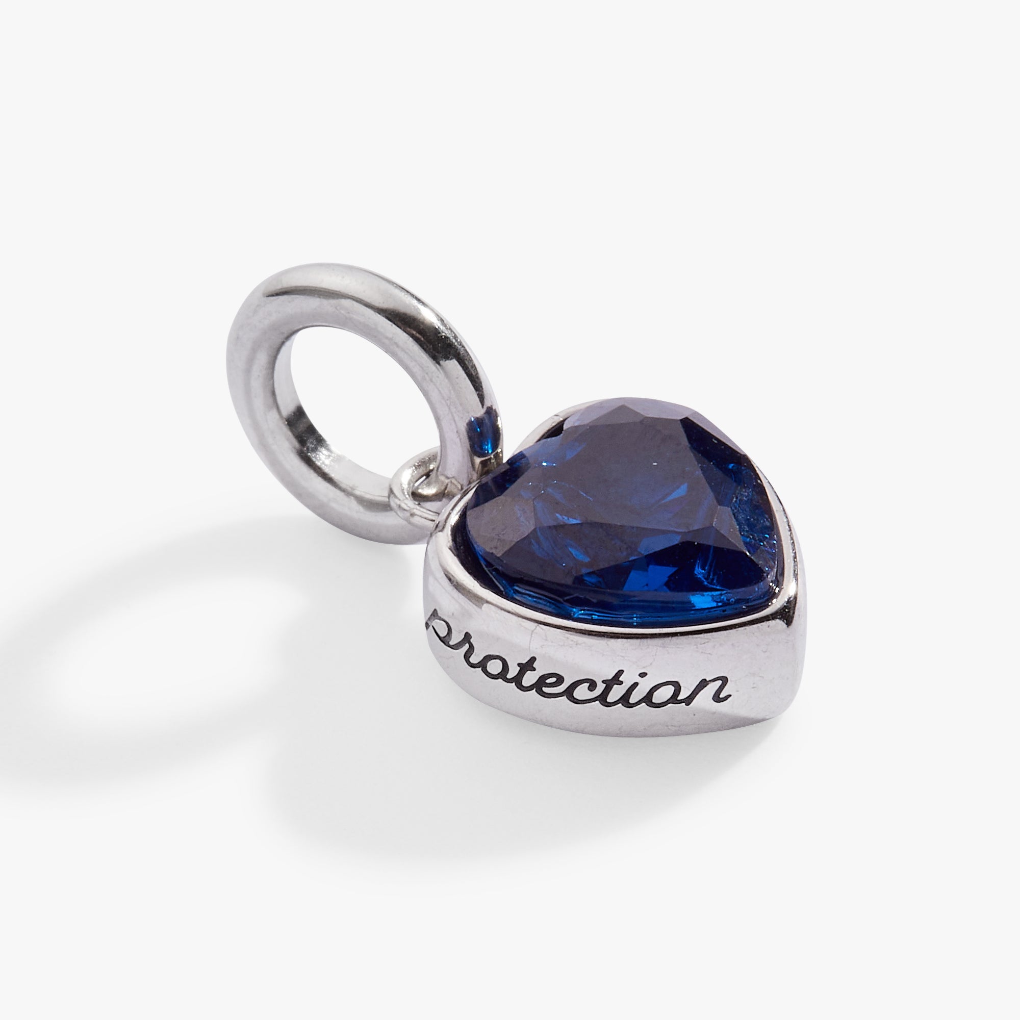 September 'protection' Heart Birthstone Charm