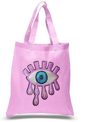 Pink Eye Sequin Bag