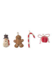 CHRISTMAS CREW ORNAMENTS (SET OF 4)