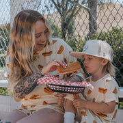 Women's Bamboo Short Set | Hot Dogs