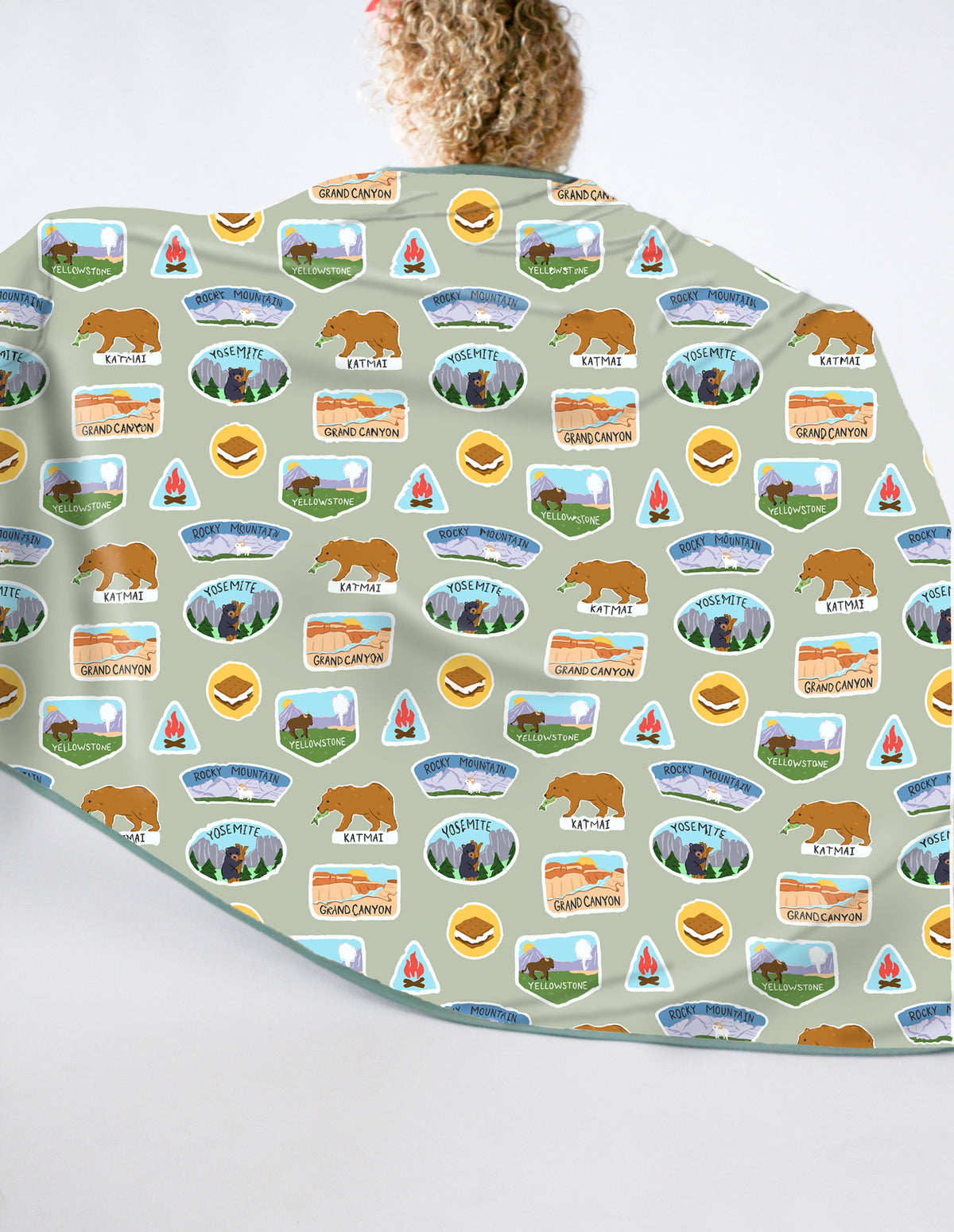 My First National Park Toddler Blanket 57x39 Inches Tog Rating: 2.0