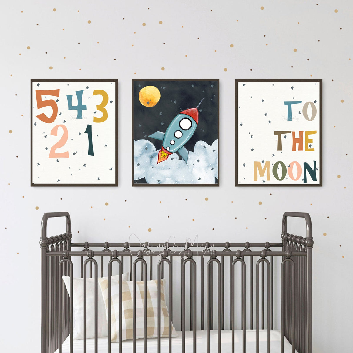 Solar System Prints - Luster Paper Nursery Wall Art Prints
