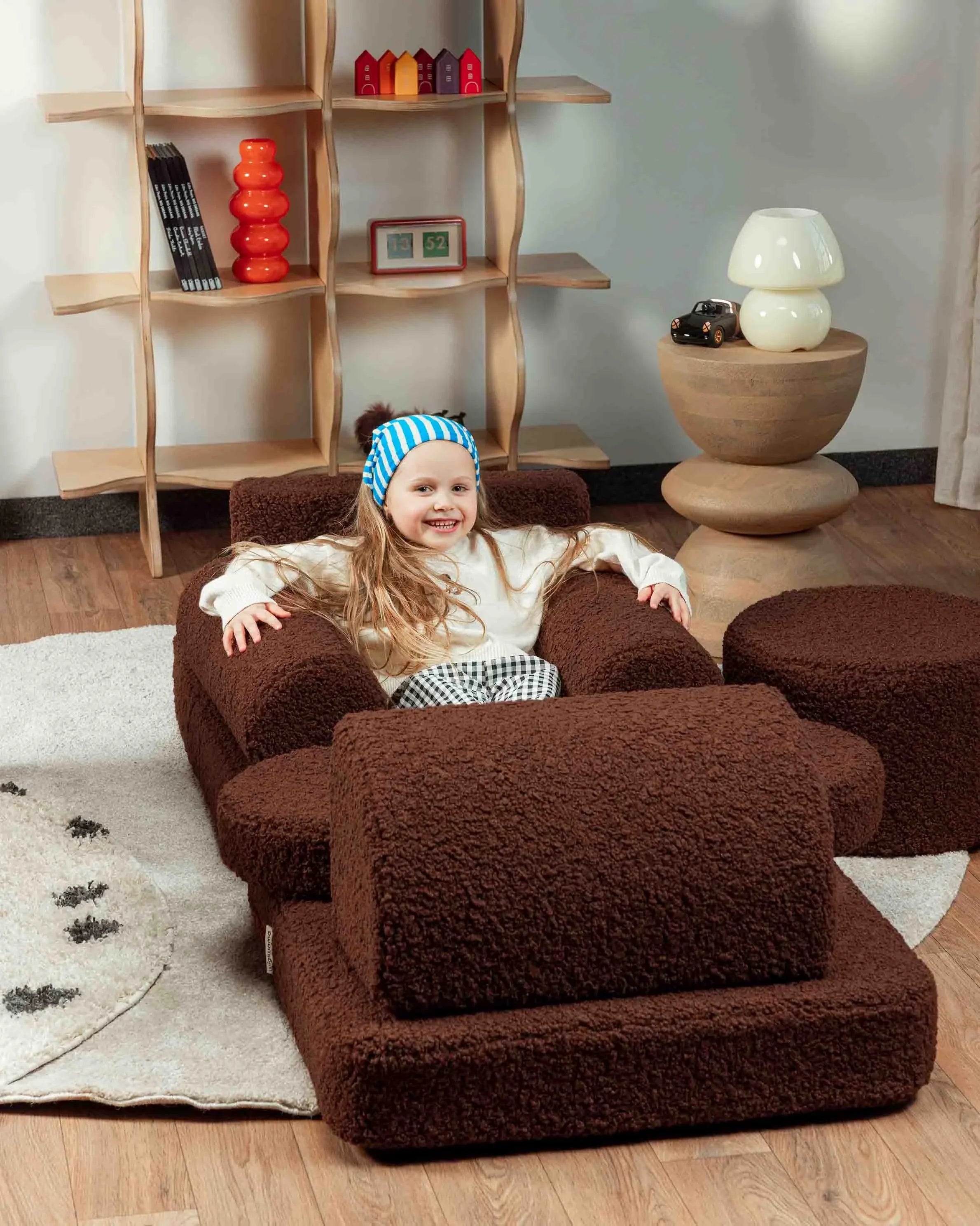 Warm Hazel Settee