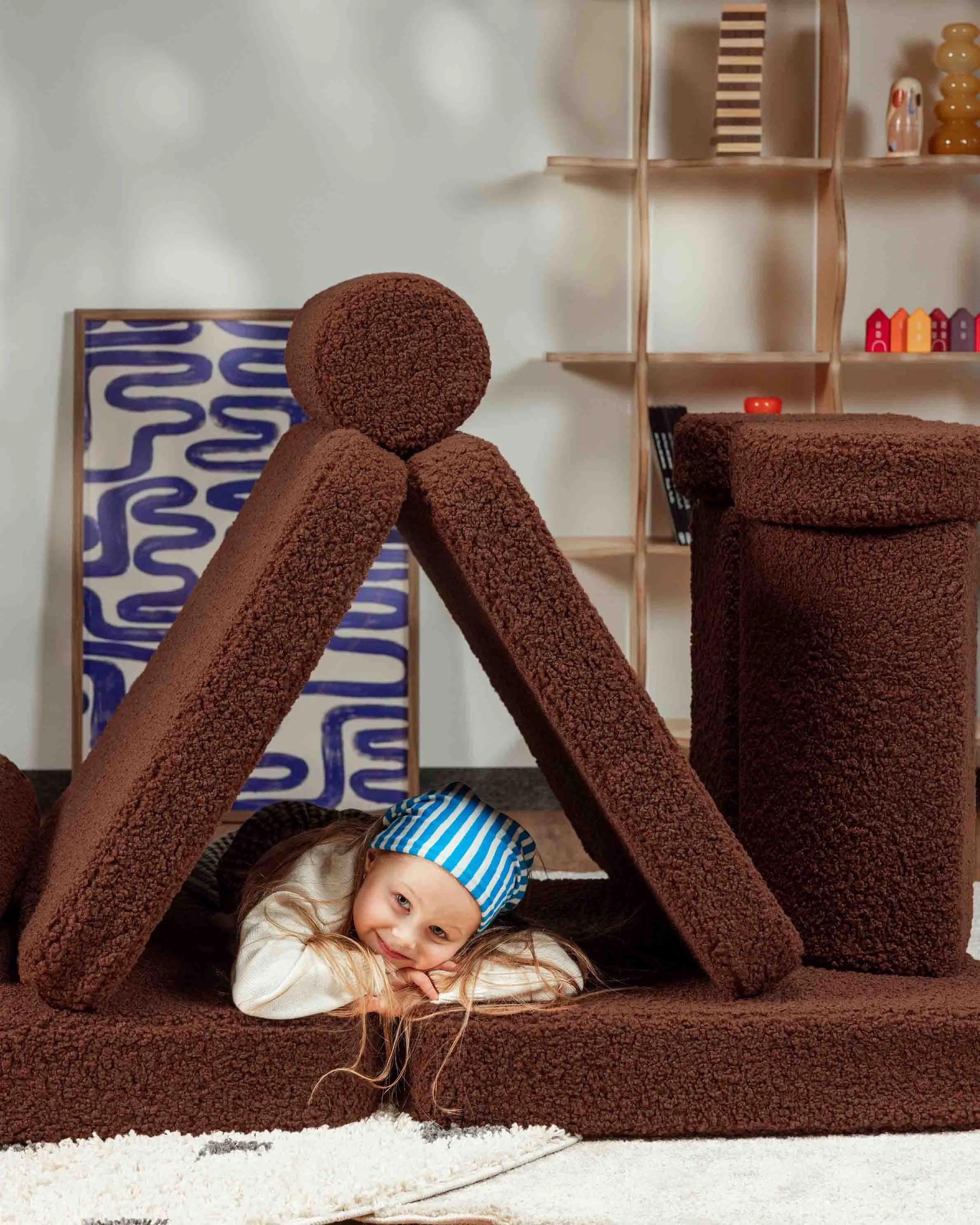 Warm Hazel Settee