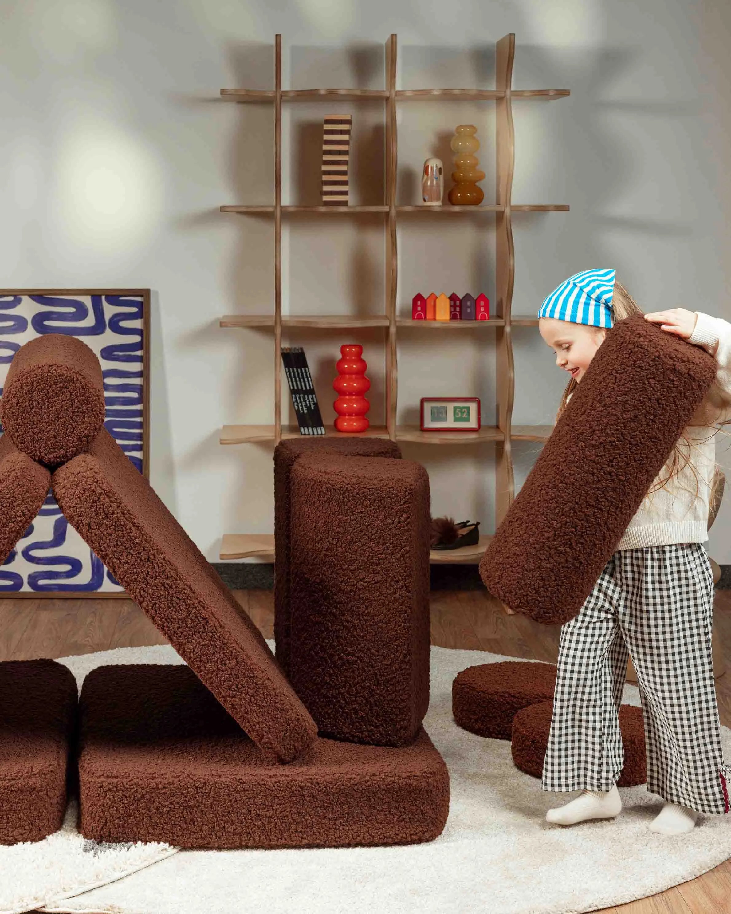Warm Hazel Settee