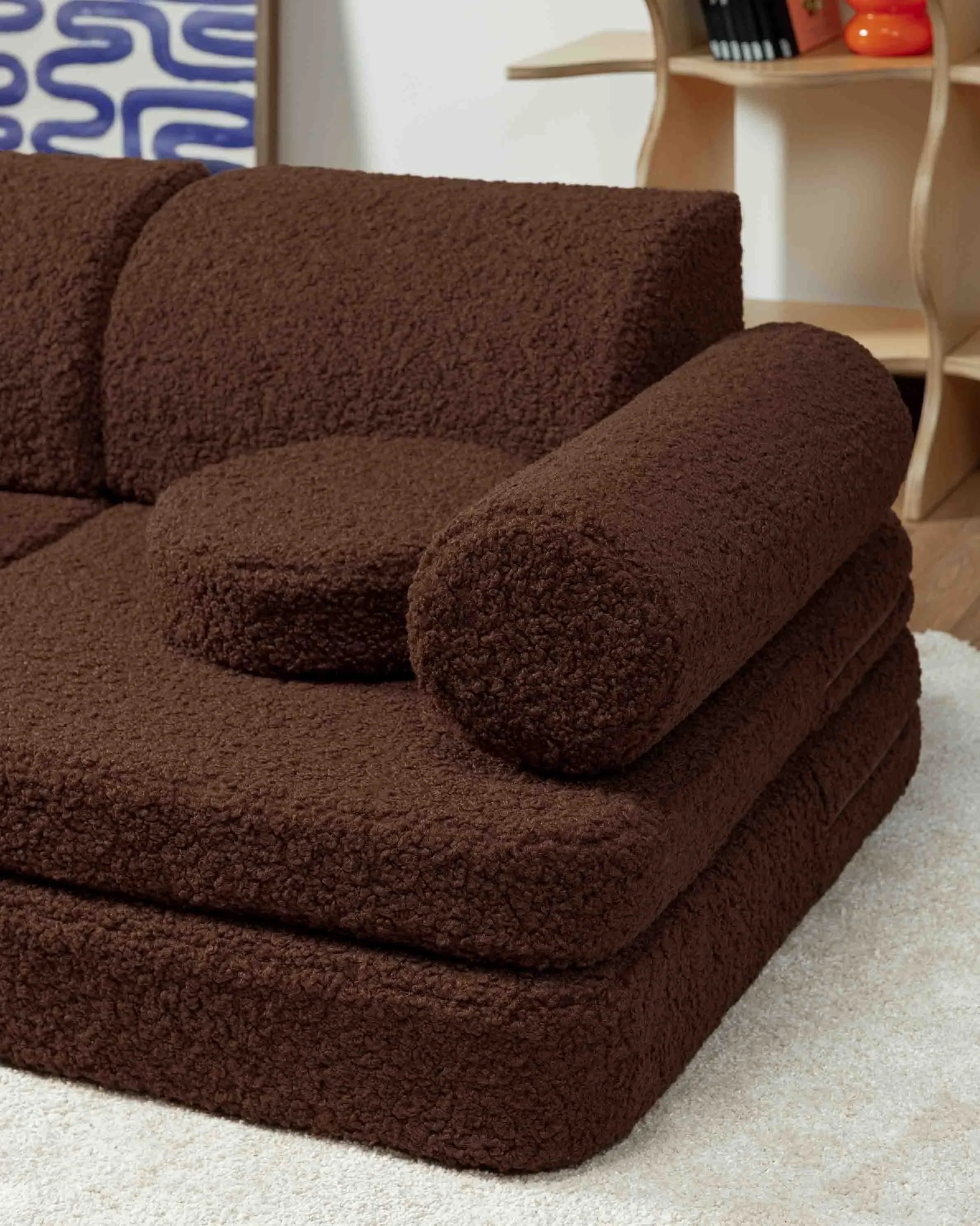 Warm Hazel Settee