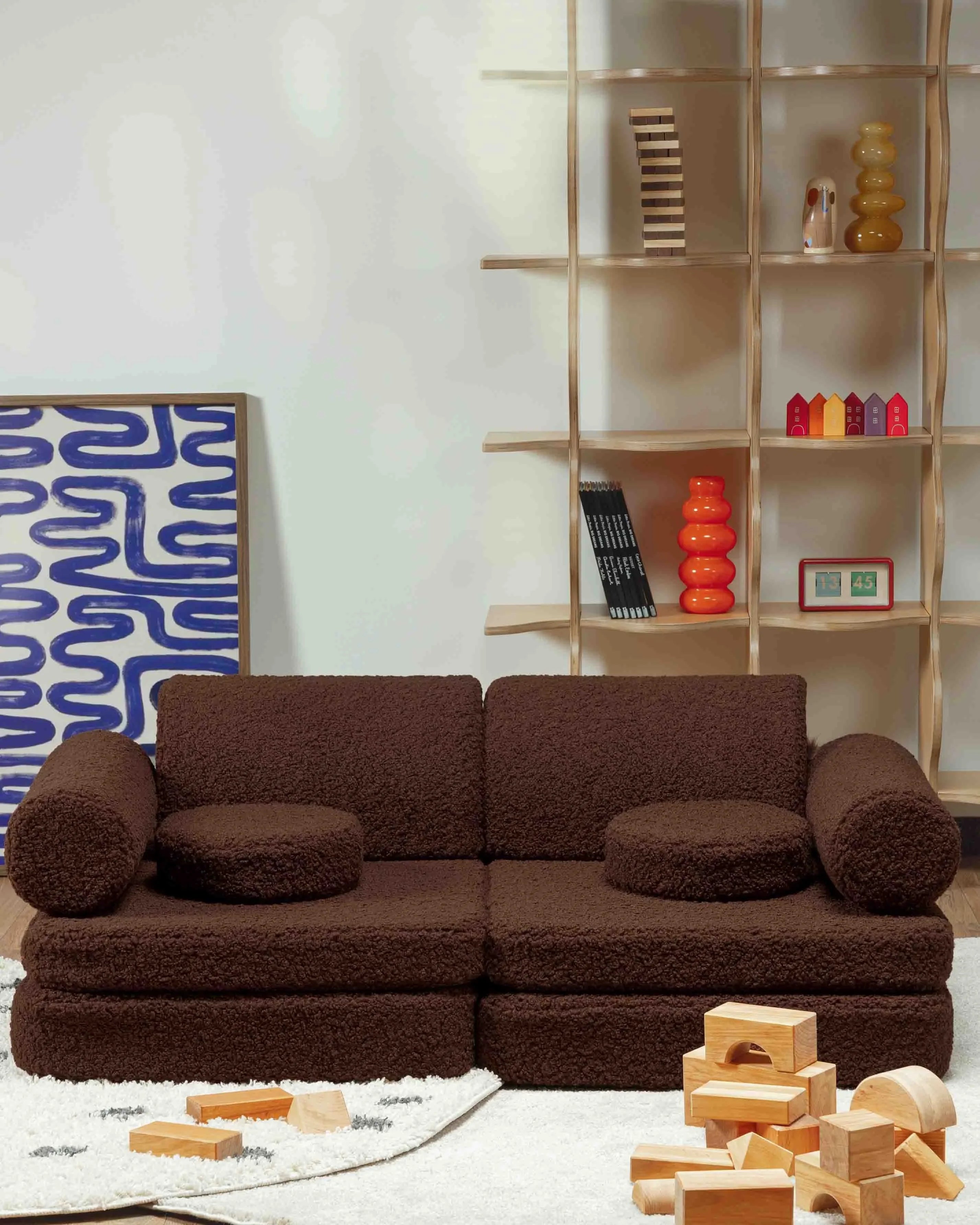 Warm Hazel Settee