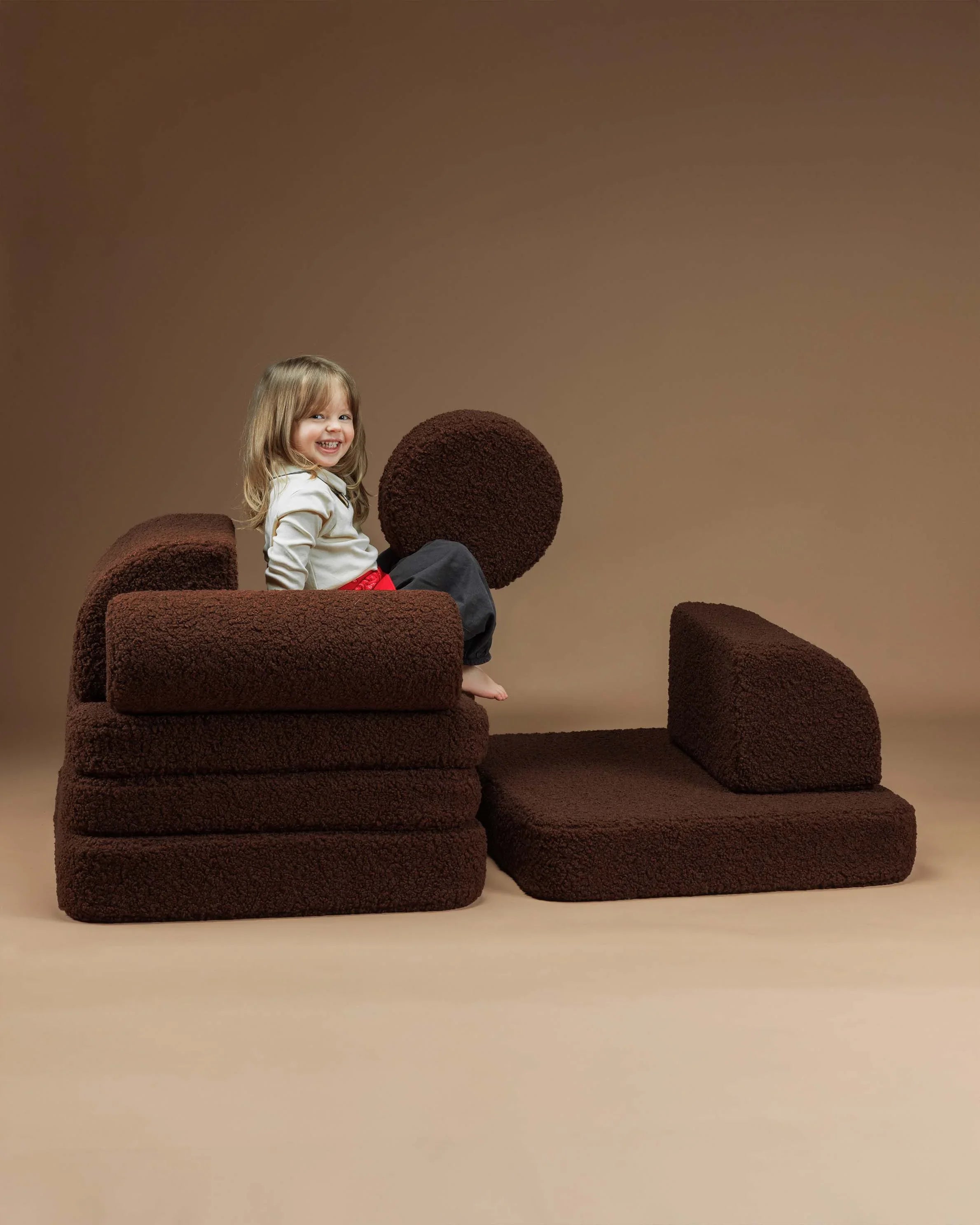 Warm Hazel Settee
