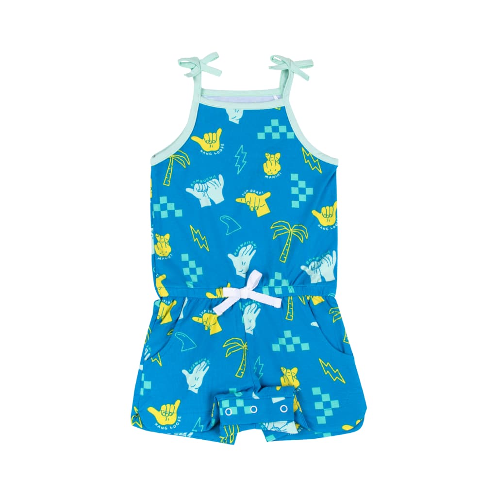 Shaka Code Girl Shortie Bamboo Romper