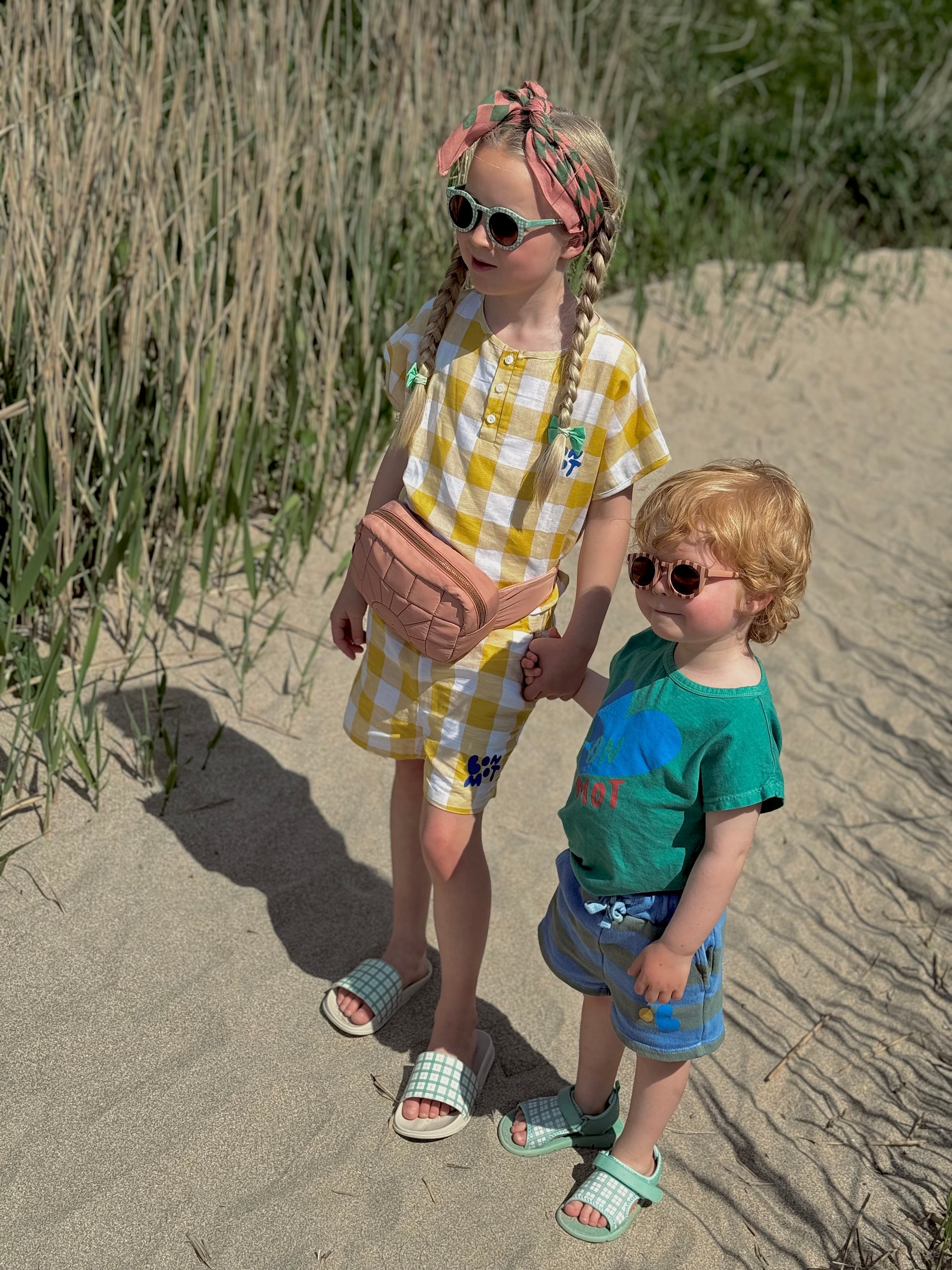 Play Sandal - Fern Plaid