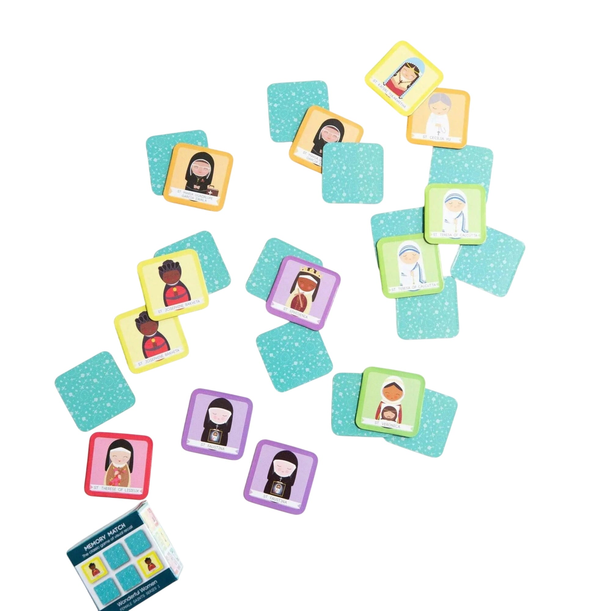 Memory Match Game- Wonderful Women Series 1