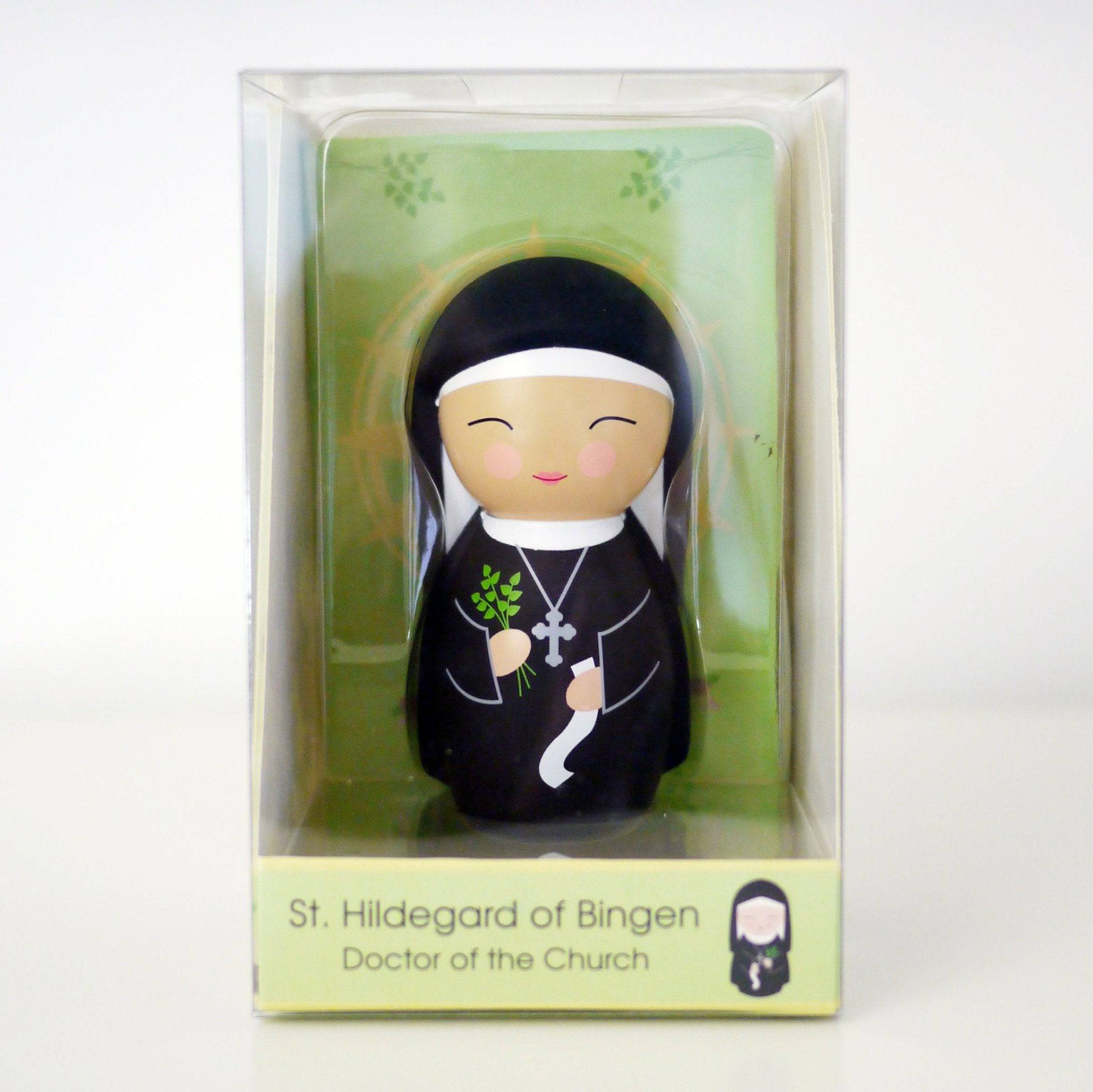 Saint Hildegard Of Bingen Shining Light Doll