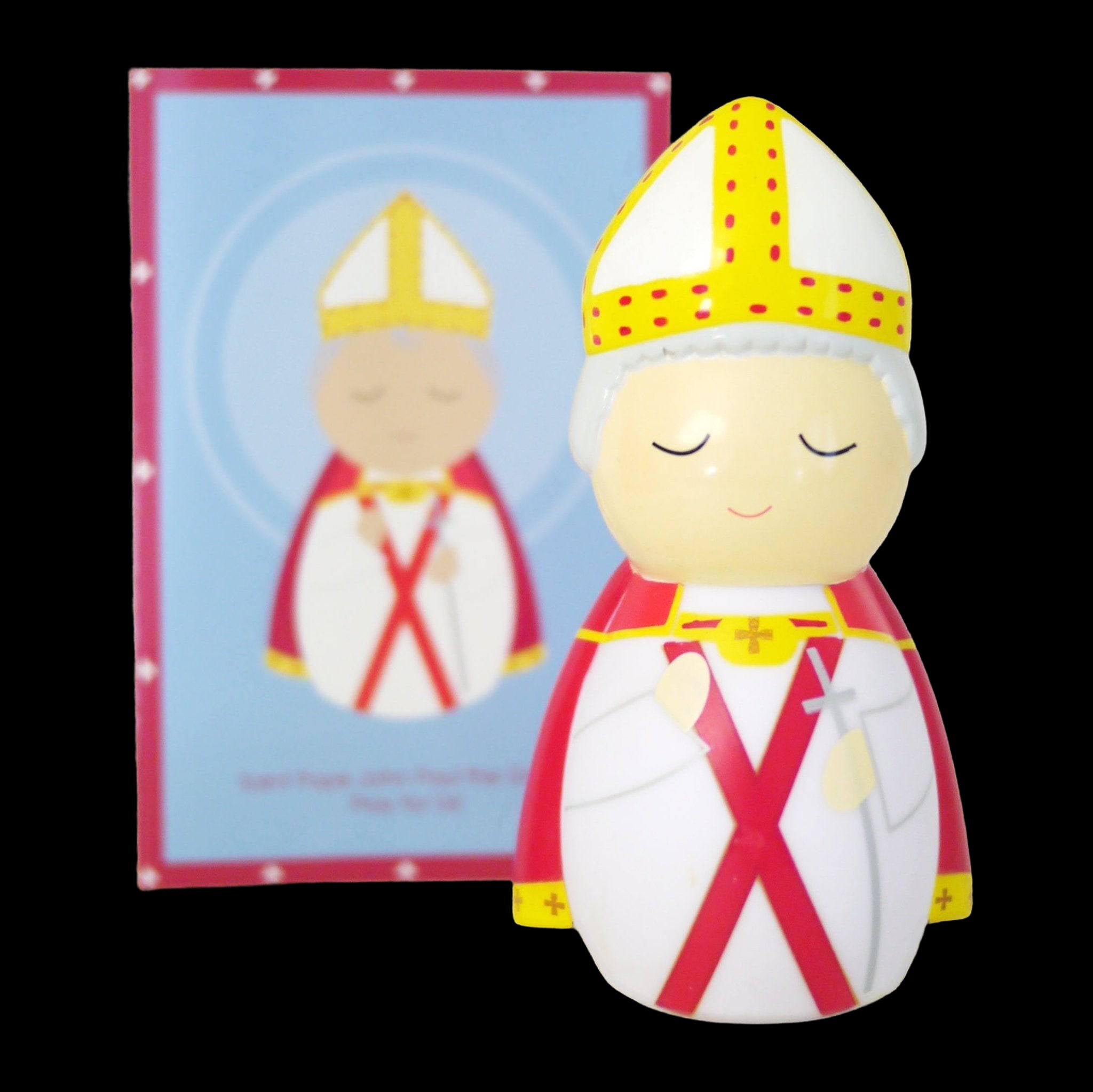 Saint Pope John Paul Ii "the Great" Shining Light Doll