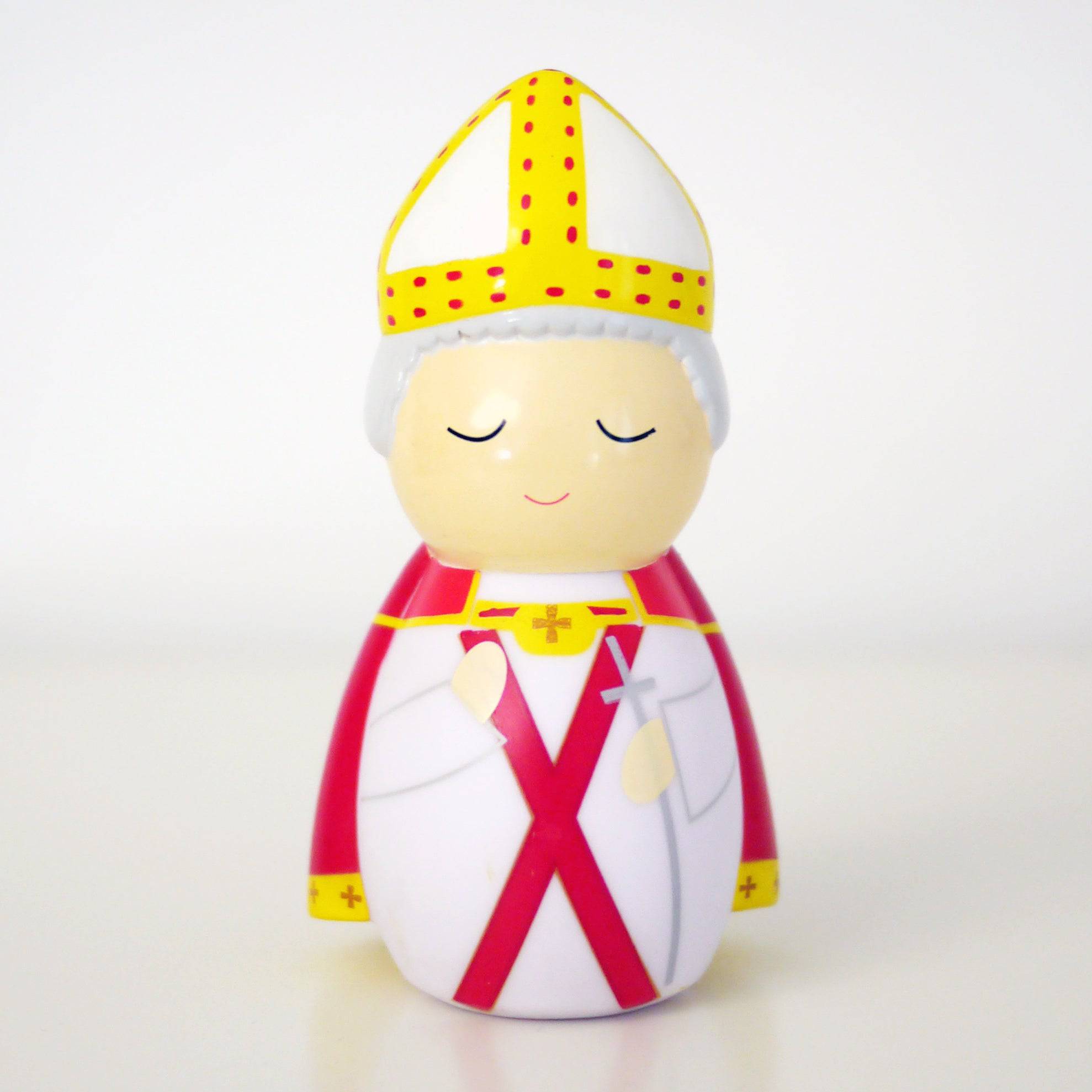 Saint Pope John Paul Ii "the Great" Shining Light Doll