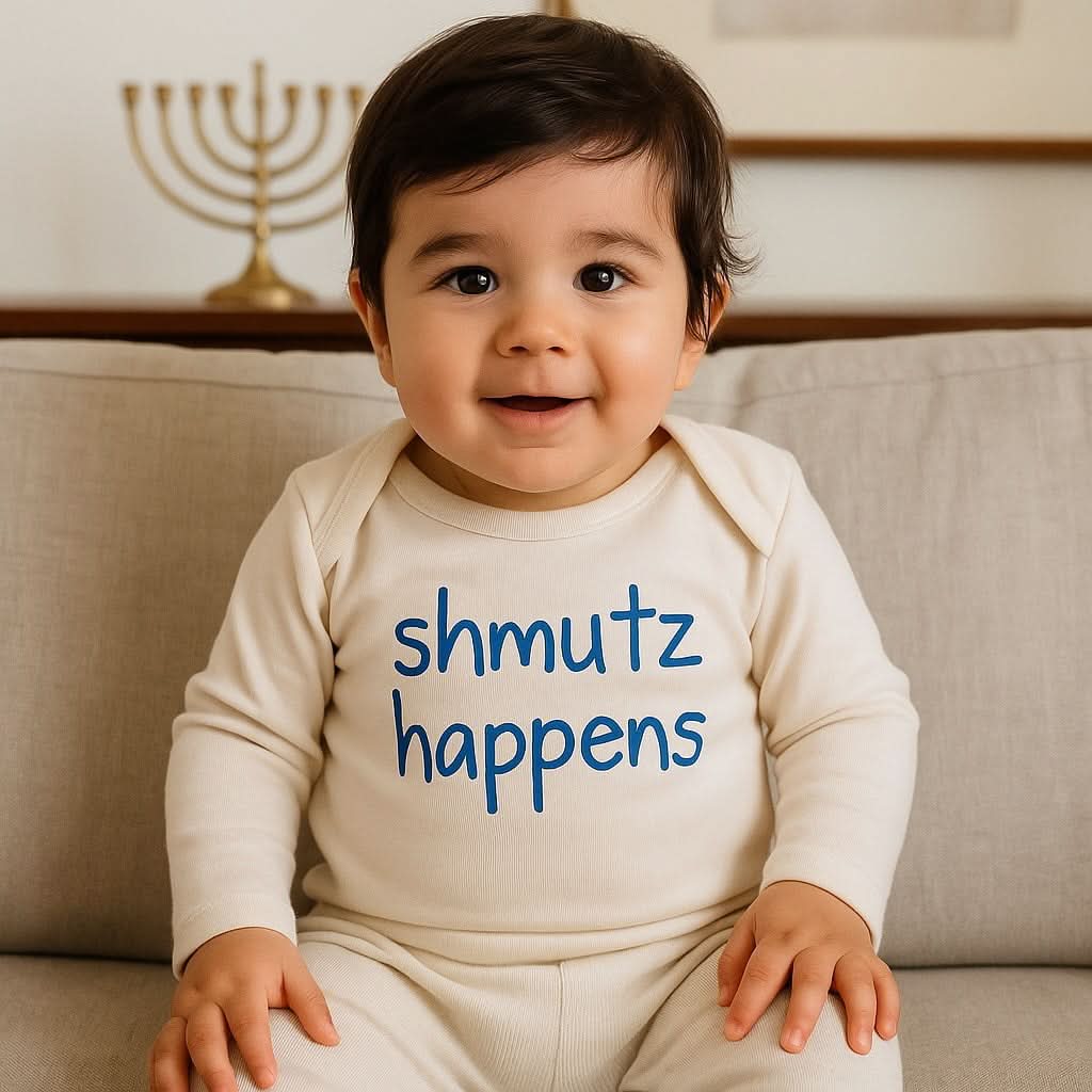 Long Sleeve Graphic Bodysuit | Schmutz Happens