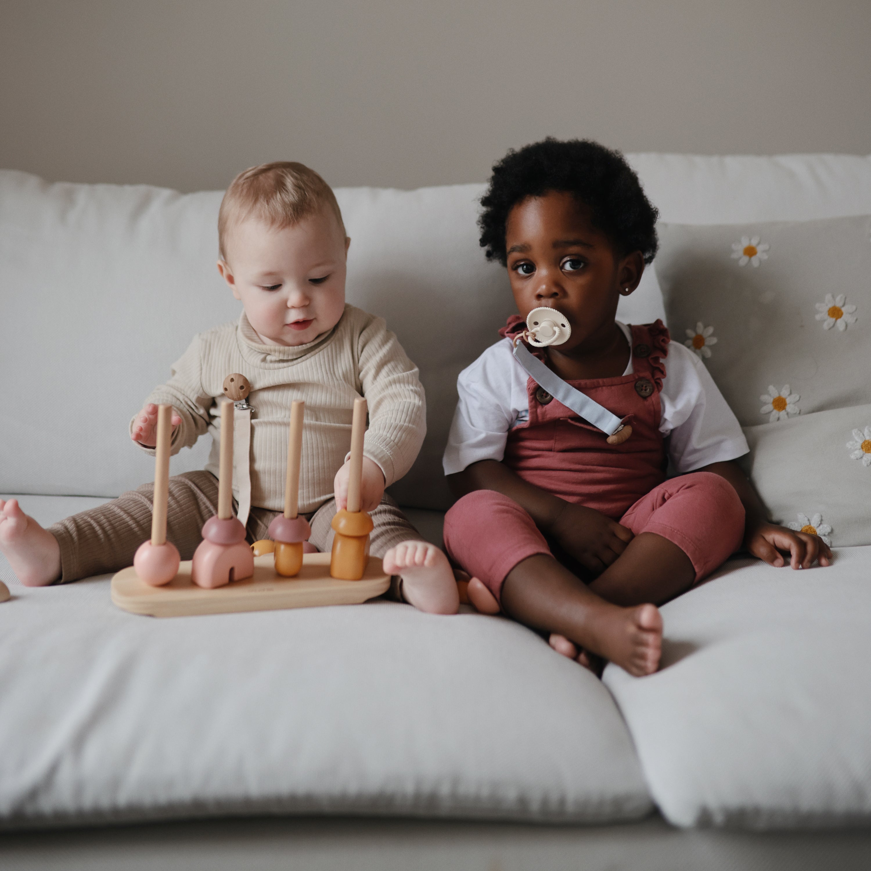 Frigg Rope Silicone Pacifier 2-pack