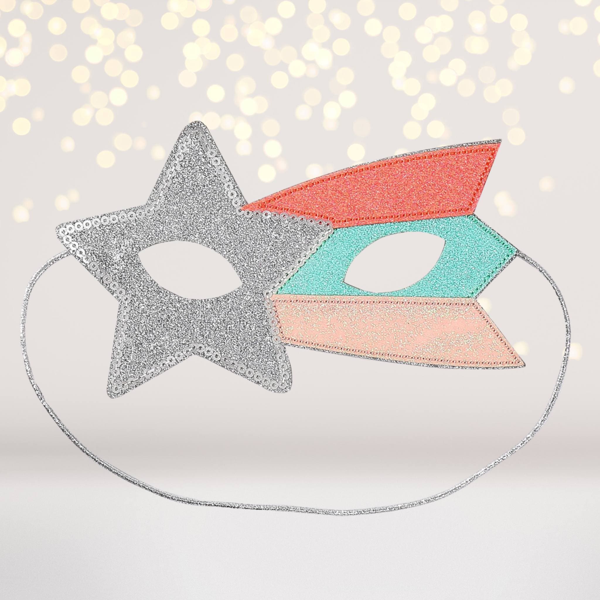 Shooting Star Rocker Felt Costume Kids Mask