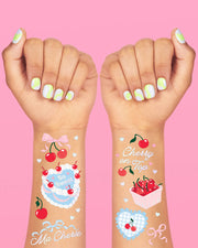 Cherry Tats - 50 Temporary Tattoos