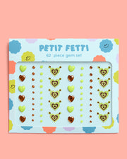 Swamp Girl Gem Set - 62 Adhesive Face Gems