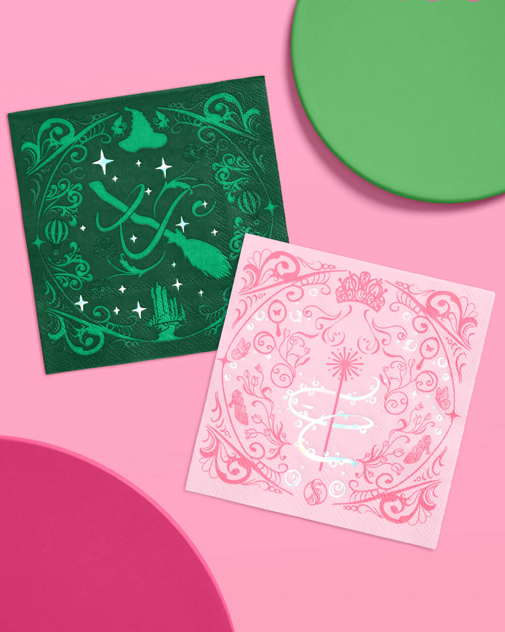 Emerald City Napkins - 24 Paper Napkins