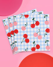 Cherry Pop Napkins - 25 Paper Napkins