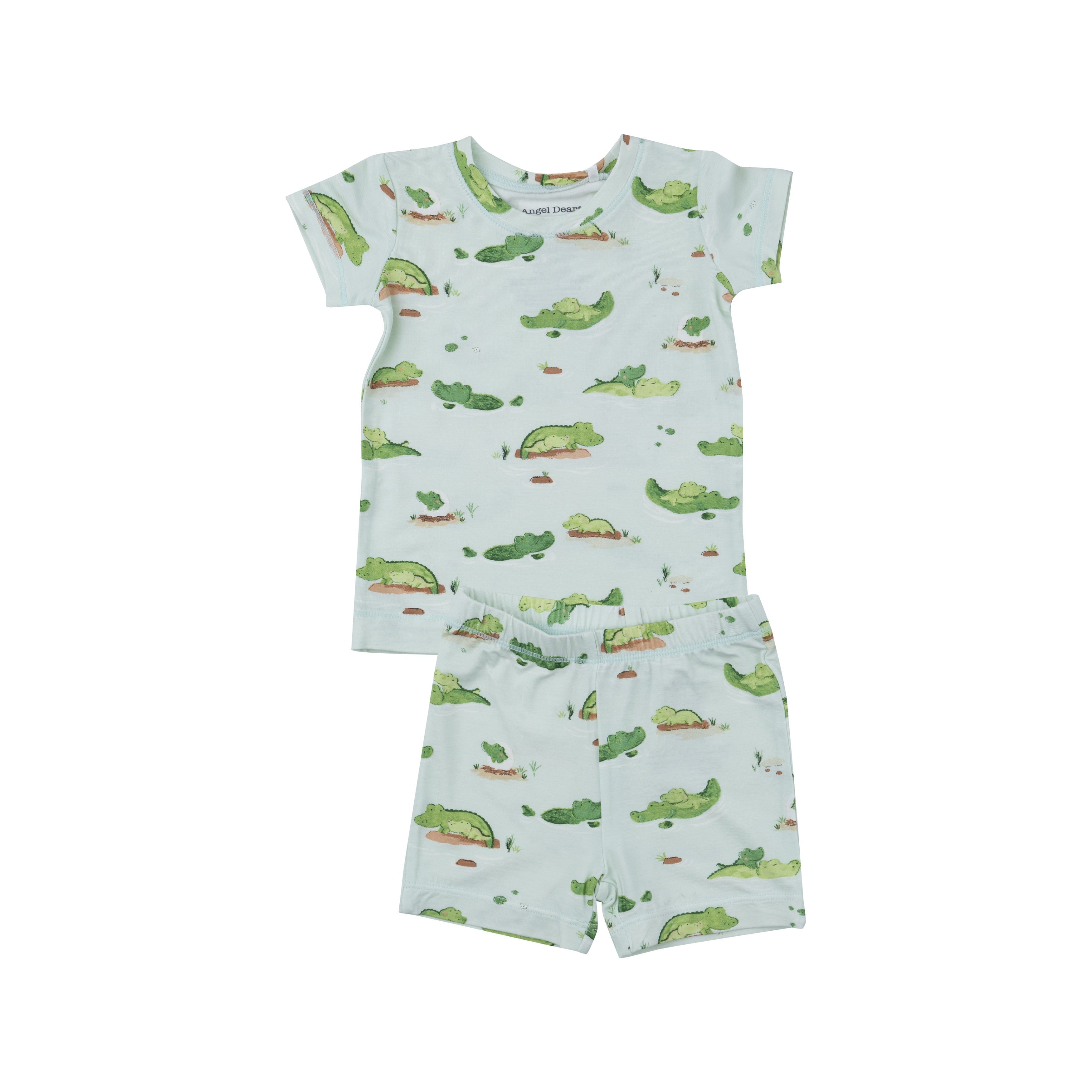 Short Lounge Wear Set - Alligators