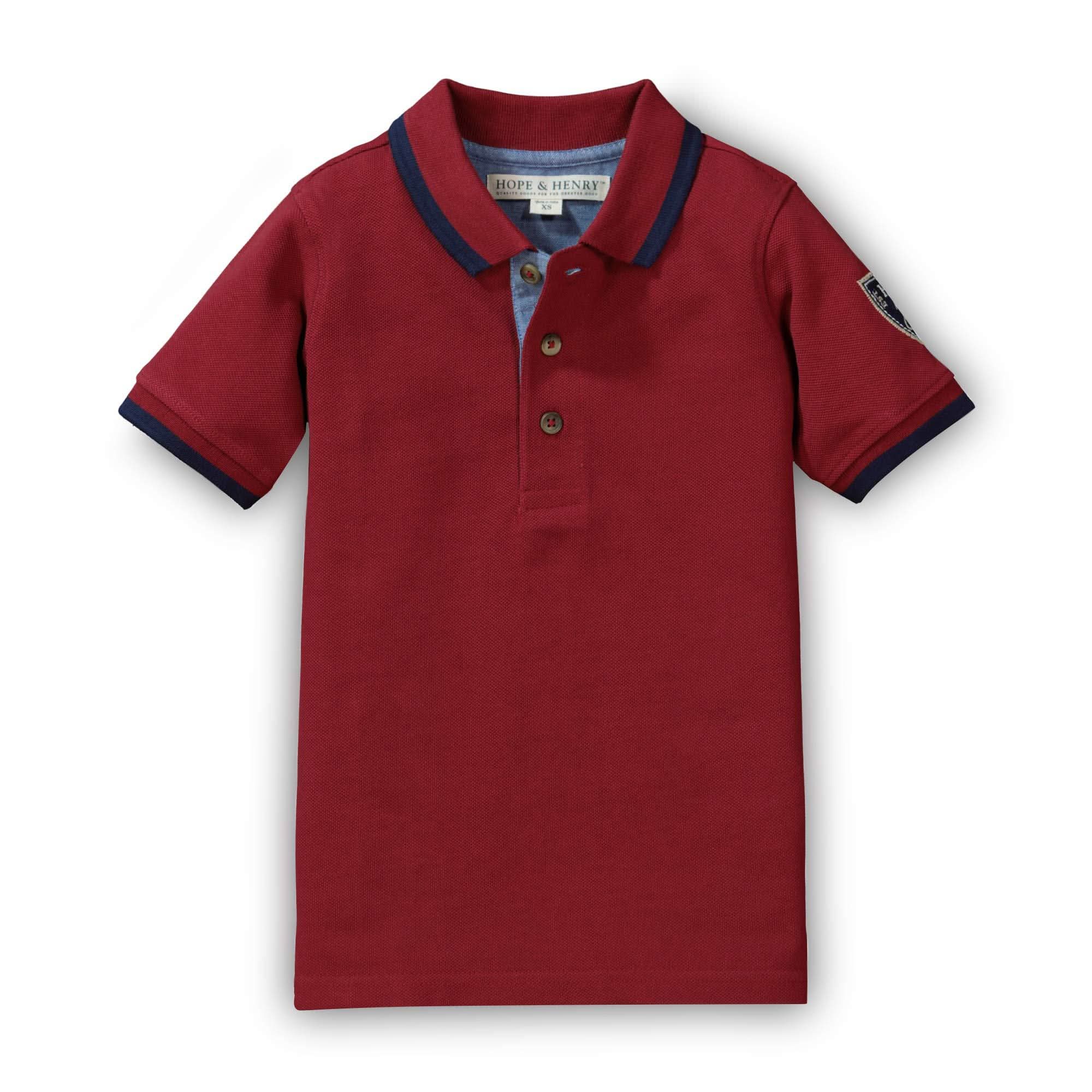 Short Sleeve Pique Polo