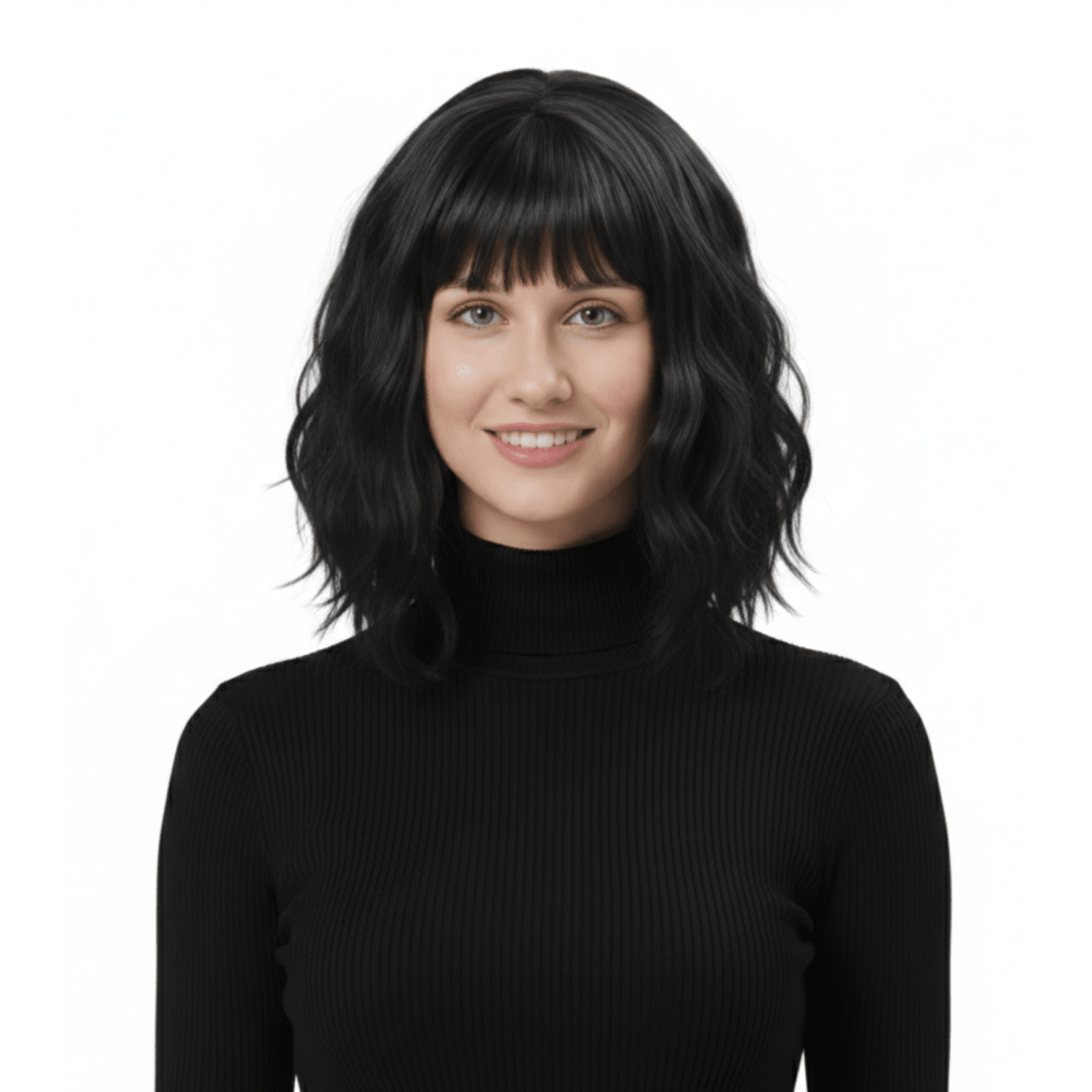 Short Wavy Bob Wig
