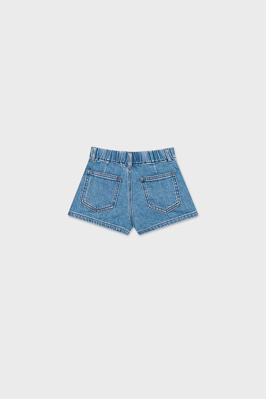 Cotton Denim Short