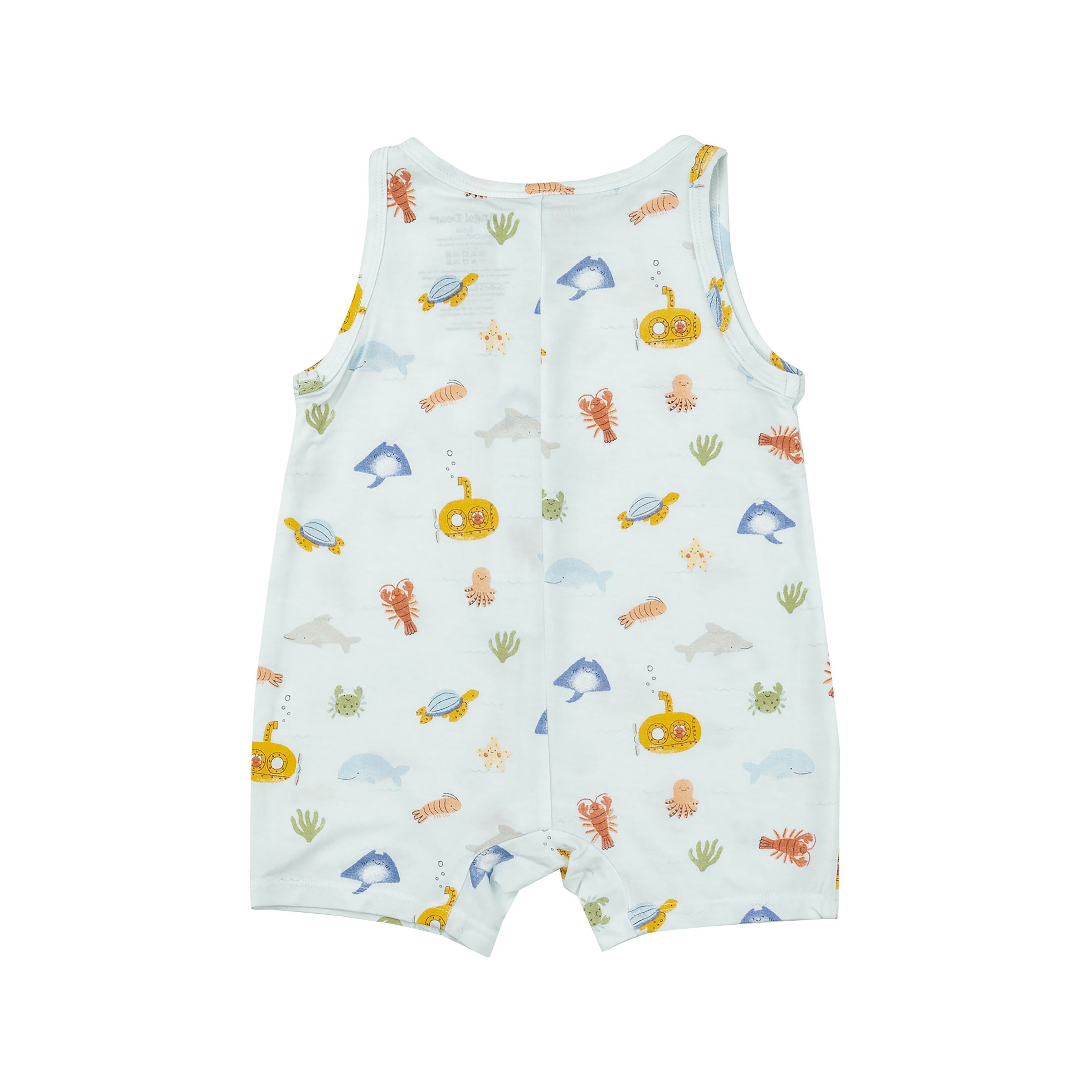 Shortie Romper - Inky Ocean