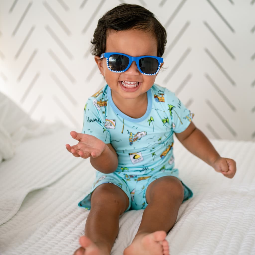 We Go Holoholo Short Bamboo Pajamas