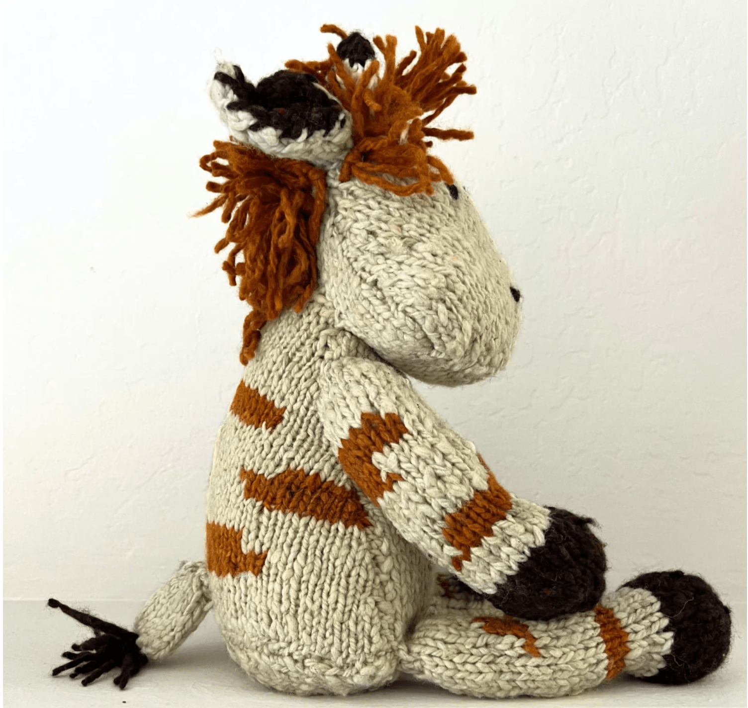 Wool Knit Buddy  | Gerald The Giraffe