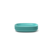 Bamboo Side Plate - 4 Piece Set - Lagoon