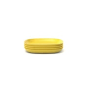 Bamboo Side Plate - 4 Piece Set - Lemon