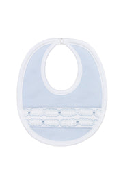 Signature Smocked Boys Bib